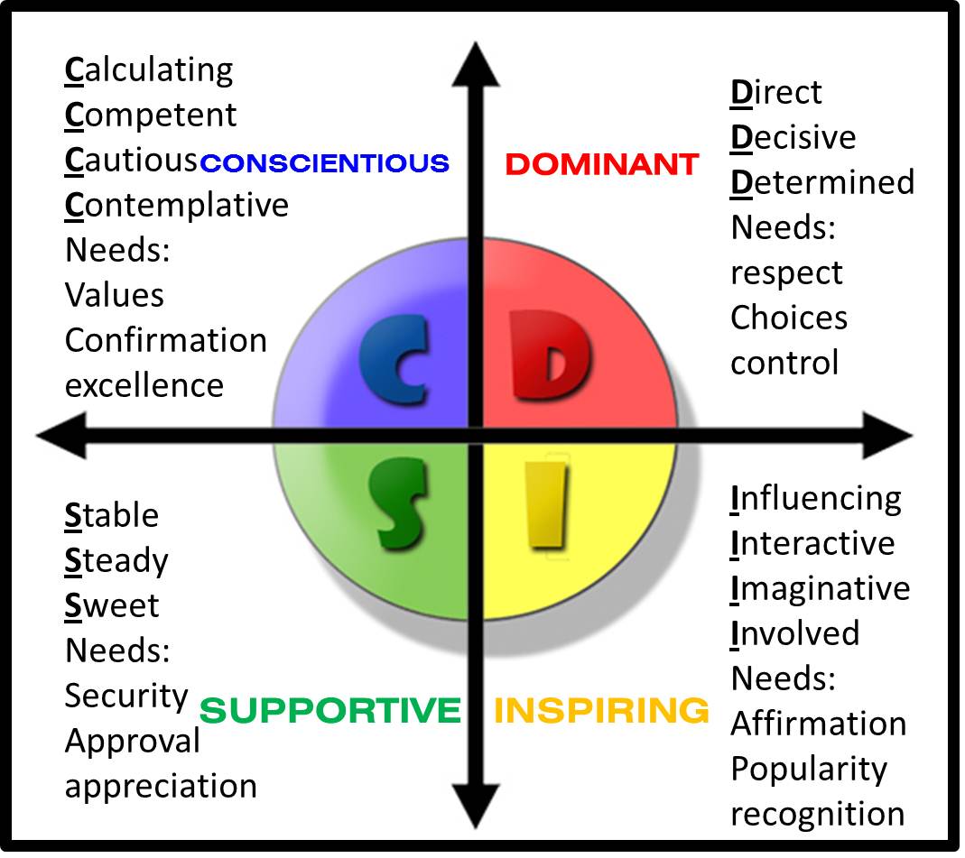 disc personality test results