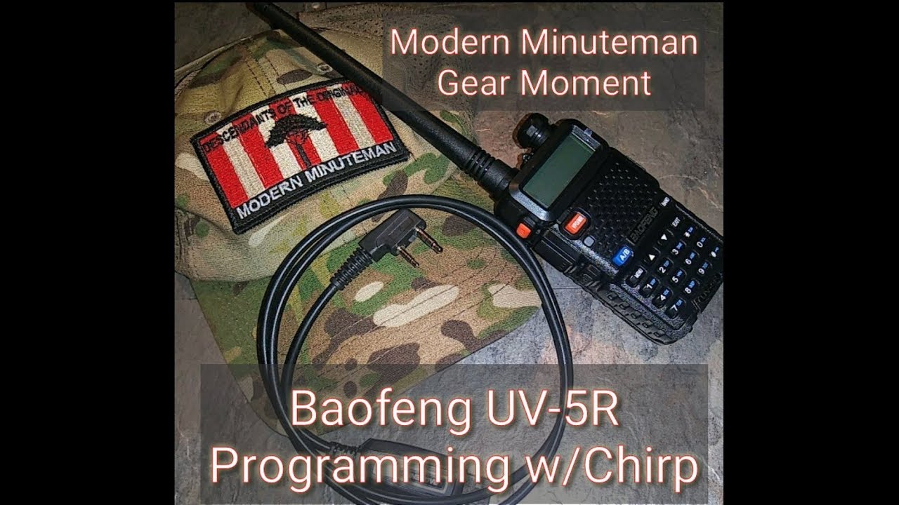 baofeng uv 82 chirp programming